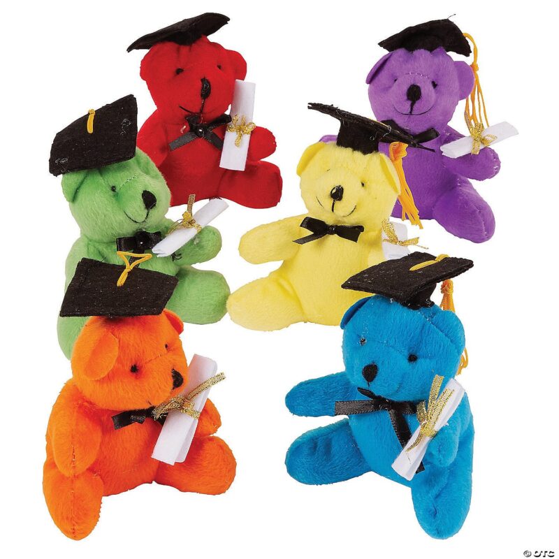 Plush Graduation Bears