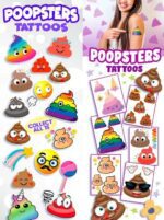 Poopster Tattoos - 300 Count Collection 1