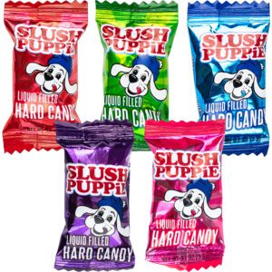 SLUSH PUPPiE Liquid-Fill Hard Candy - 144 pcs Bag of Flavor-Bursting Treats 1