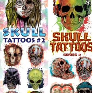 skull tattoos flat vending