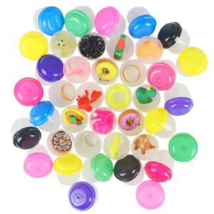 Treasure Chest Toy Mix in 1.1-inch Capsules - 250 pcs Assorted