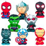 15-Inch Marvel Mashems Plush Assorted Characters - 8 Pieces