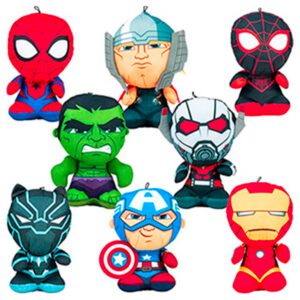 15-Inch Marvel Mashems Plush Assorted Characters - 8 Pieces