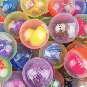 4-Inch Light-Up/Flashing Capsule Toys - 96 Pieces inside 4-inch capsules, perfect for crane machines, arcade prizes, and party supplies.