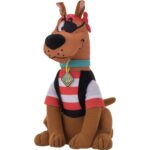 7-Inch Scooby-Doo Pirate Plush Sitting with Eye Patch – 120 Pieces for Crane and Claw Machine Prizes