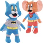 Assorted Tom and Jerry Superhero Plush - 60 Pieces Per Case