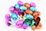 Metallic Toy-Filled Eggs for Cranes, Redemption, and Party Supplies