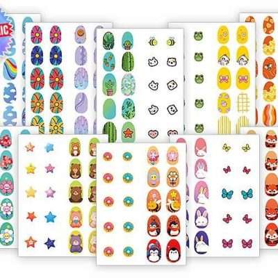 Nail Salon Stickers