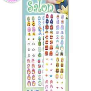 Nail Salon Stickers Series #3 - 300 Holographic Pieces for Flat Vending Machines