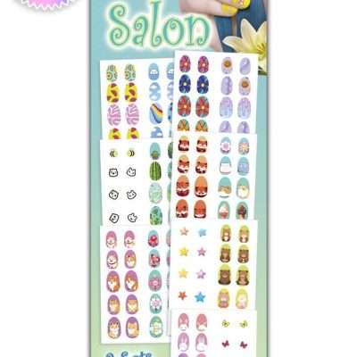 Nail Salon Stickers Series #3 - 300 Holographic Pieces for Flat Vending Machines