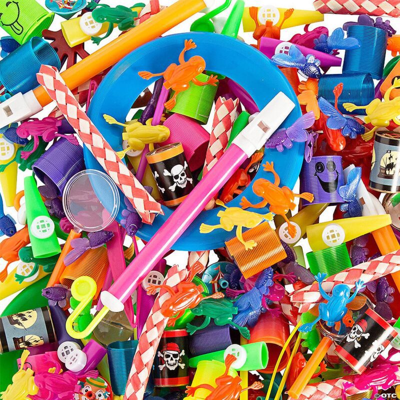 Toy Crane Mix - 1,500 Pieces of Assorted Toys for Claw Machine Prizes