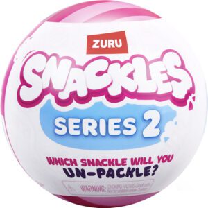 Zuru Snackles Plush - Soft and Squishy Snack-Themed Plush Collectibles with Licensed Snacks