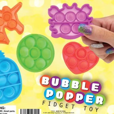 Bubble Popper Fidget Toys in 2 inch Capsules for Vending