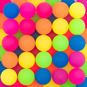 1.25-Inch Frosty Bouncy Balls in Assorted Bright Colors - 1,000 Pieces