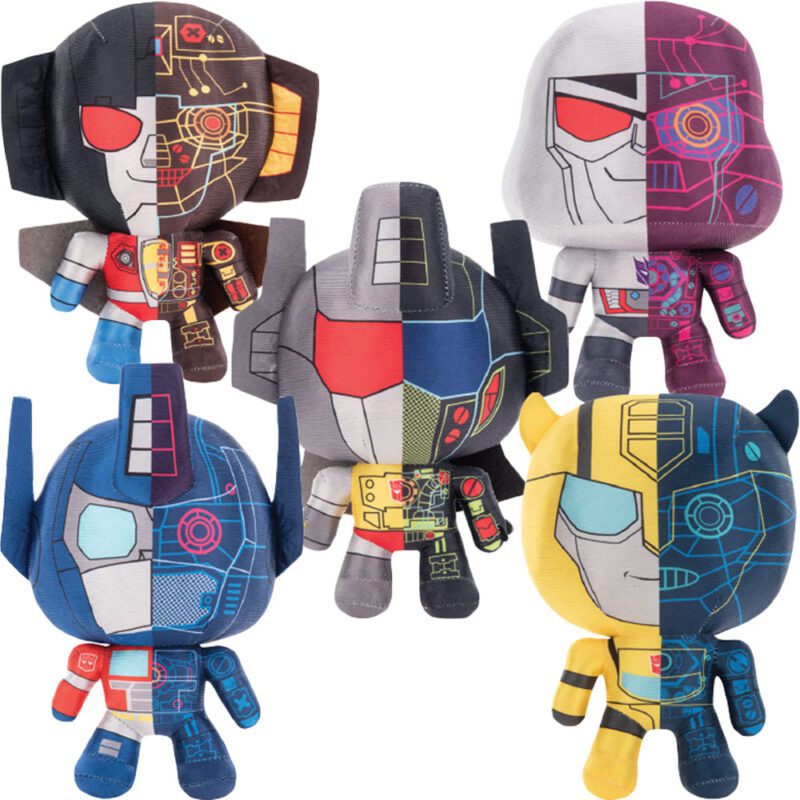 120-Piece Set of 7 to 9 Inch Transformers Plush - Licensed Assorted Characters