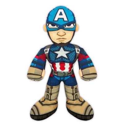 19-Inch Mega Captain America™ Plush – Marvel collectible with iconic design from comics and movies, perfect for display or collection.