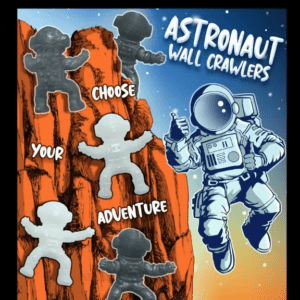 Astronaut Crawlers in 1-inch Capsule - Assorted Colors | 250 Pieces Bulk Vending Toys