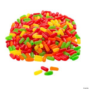 Bulk Mike and Ike candy, 30 pounds of assorted chewy treats for candy buffets, party favors, and office candy dishes