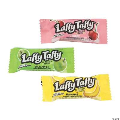 Laffy Taffy Bulk Candy Mix with 1,463 pieces in assorted flavors, individually wrapped, ideal for parties and Halloween (28.8 lbs)