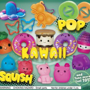 Popper Kawaii Squish Toy Mix – 2-Inch Assorted Capsule Toys