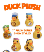 7-Inch Pirate Duck Plush Toy - Pack of 120