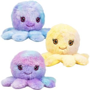 90-Piece Case of Octopus Plushies with Smiling Faces