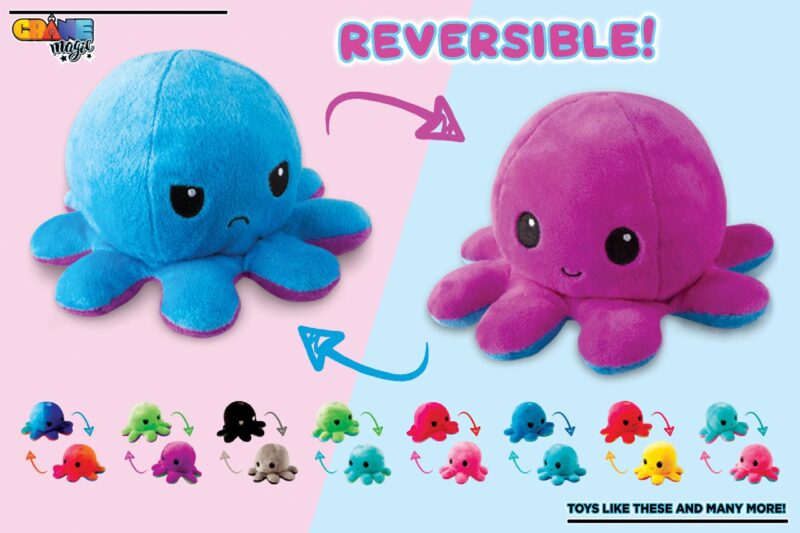 Premium 6-Inch Reversible & Non-Reversible Plush Mix for Prizes