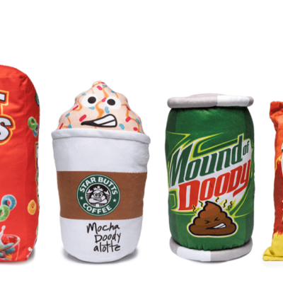 Junk Food Doody Plush Assorted Snacks & Drinks – 50-Piece Set
