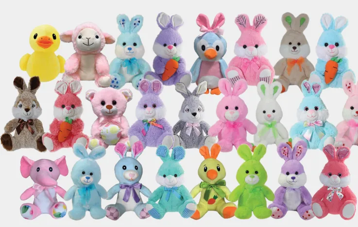 Easter plush mix