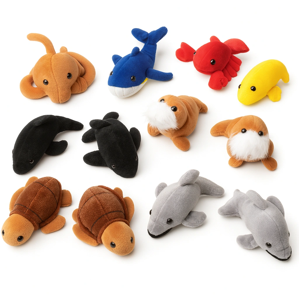Ocean Animal Plush Prize Mix