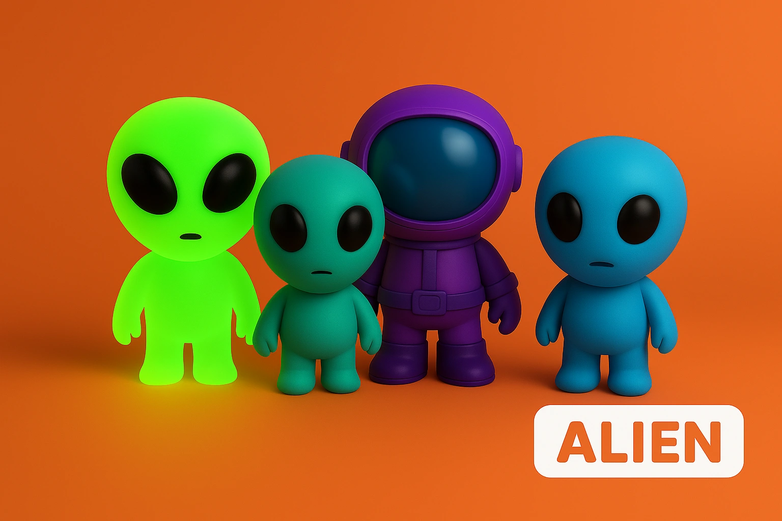 Alien theme tile