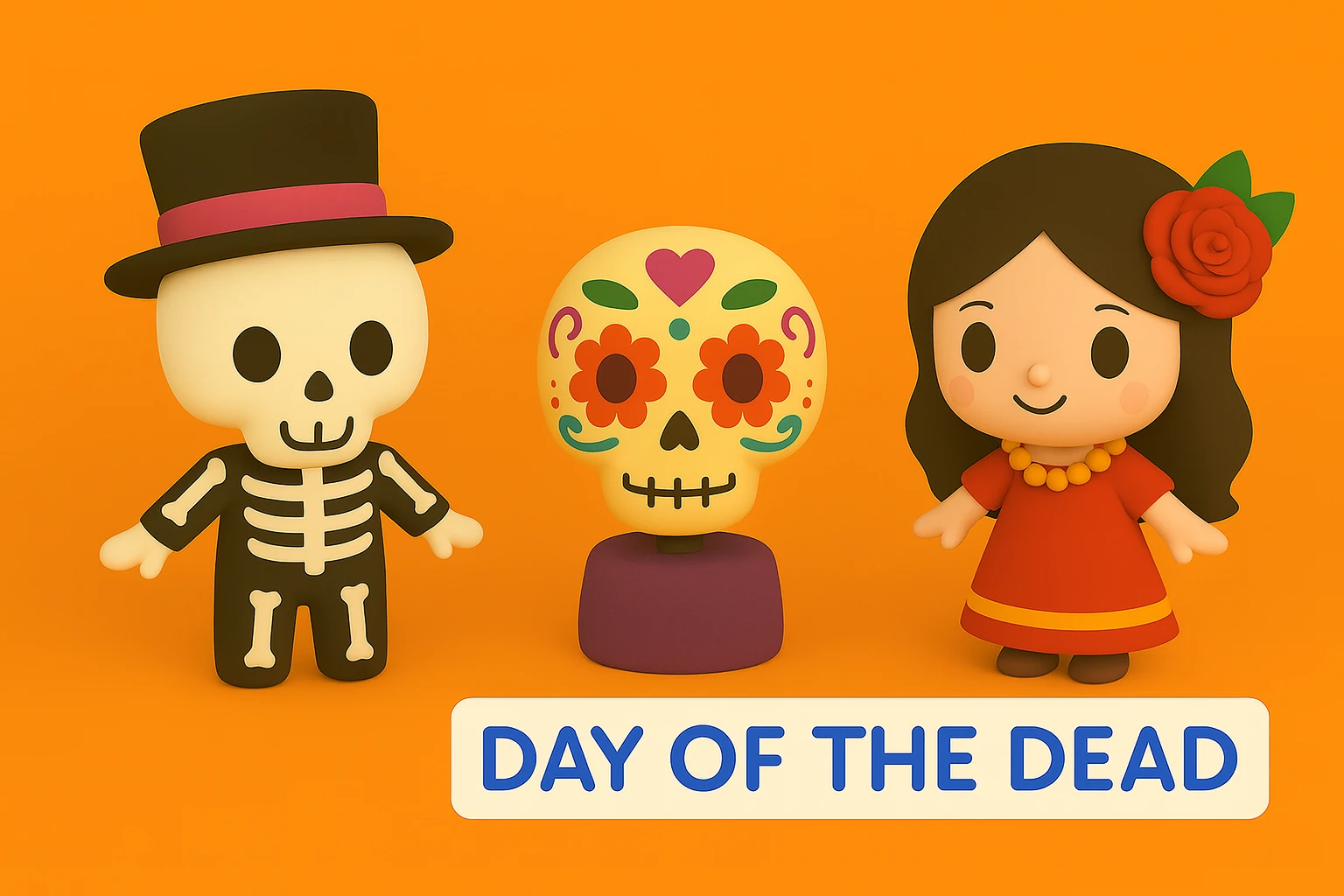 Day of the Dead theme tile