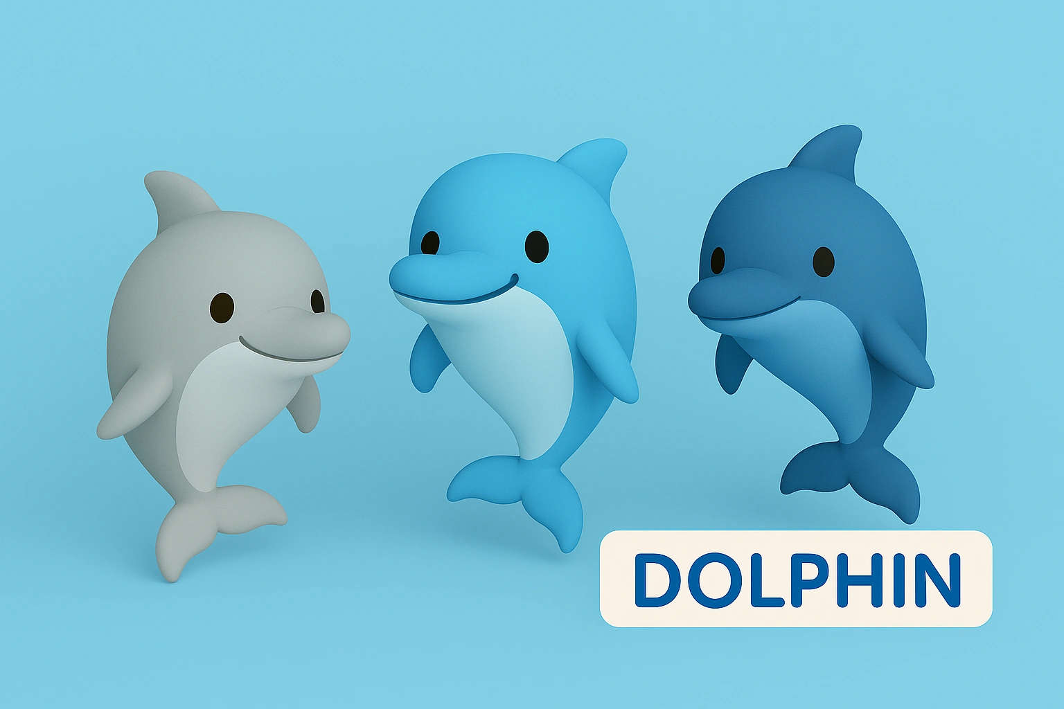 Dolphin theme tile