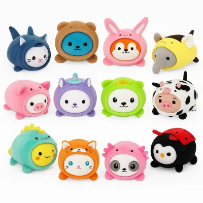 Mini Kawaii Costume Plush Assortment Featuring Cute Animal Character Toys For Redemption Counters And Prize Machines