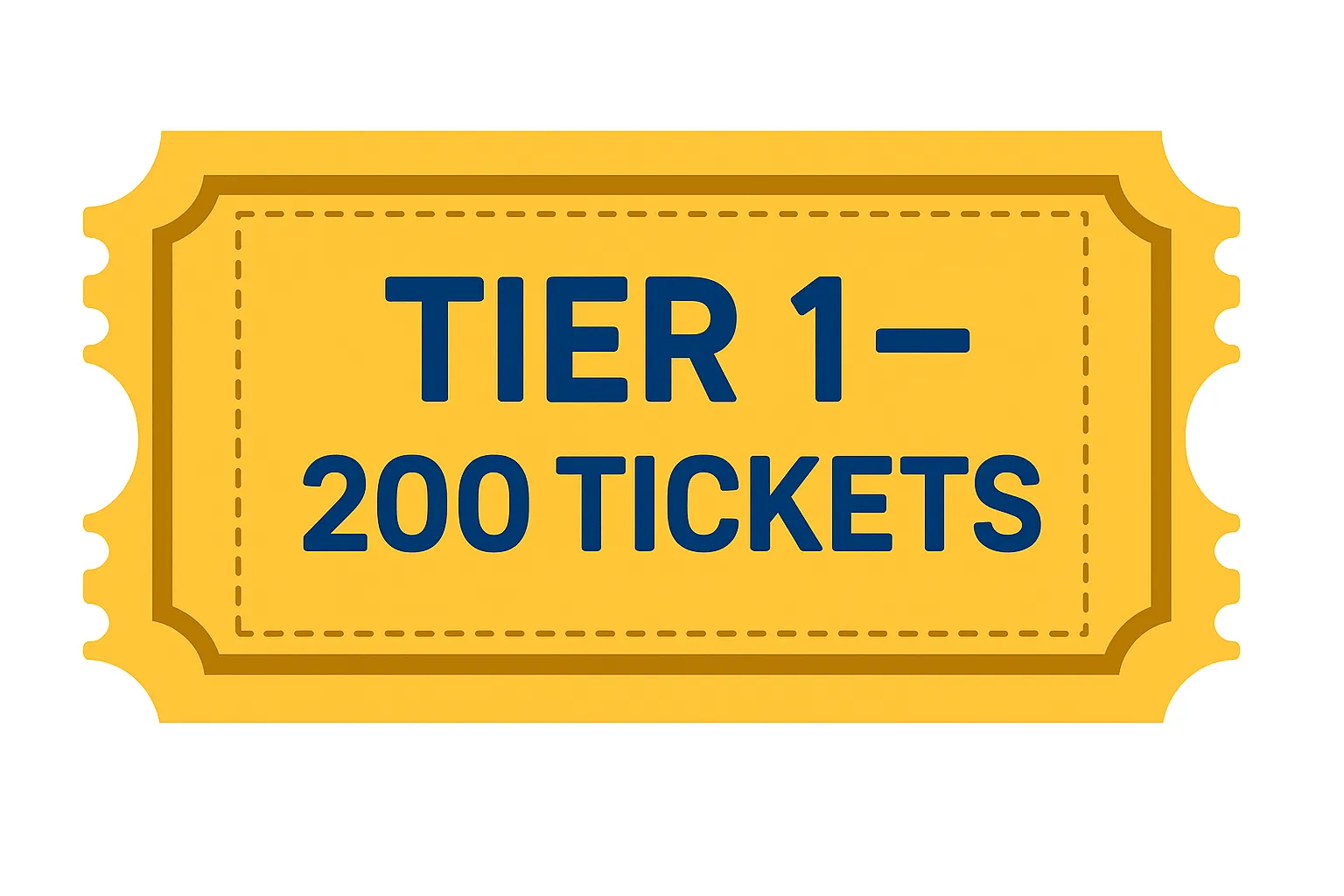 Tier 1 — 200 Tickets