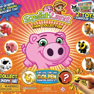 sqwishland farm animal edition in 2 inch capsules 250 count