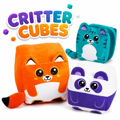 critter cubes animal plush